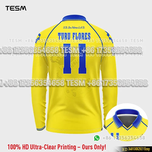TESM Summer Men Long Sleeve 3D Printed Polo Shirt V-Neck Sports T-Shirt  Team Sports Training Shirts