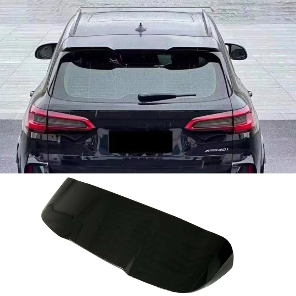 Rear Top Wing Spoiler for BMW X5 G05 2019-2025 Car Roof Lip Tail Fin Guard Board External Decoration Cover Body kits Tuning