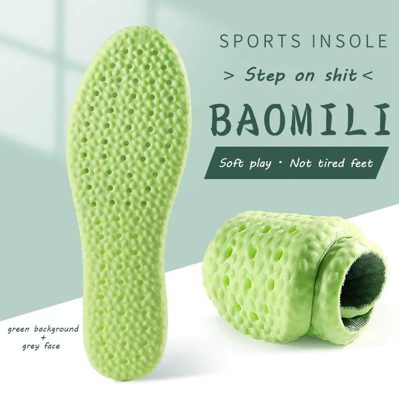 New Soft Sports Shock Absorbing Insole Orthopedic Insoles for Feet Non Slip Shoe Pads Plantar Fasciitis Relief Shoe Sloe 1Pair