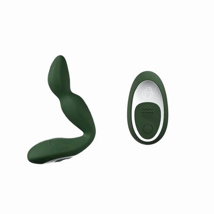 Jissbon Prostate Massager Anal Vibrator Butt Plug Penetration Anal 20 Pleasure Mode Double Anal Vibration Sexy Adult For Men