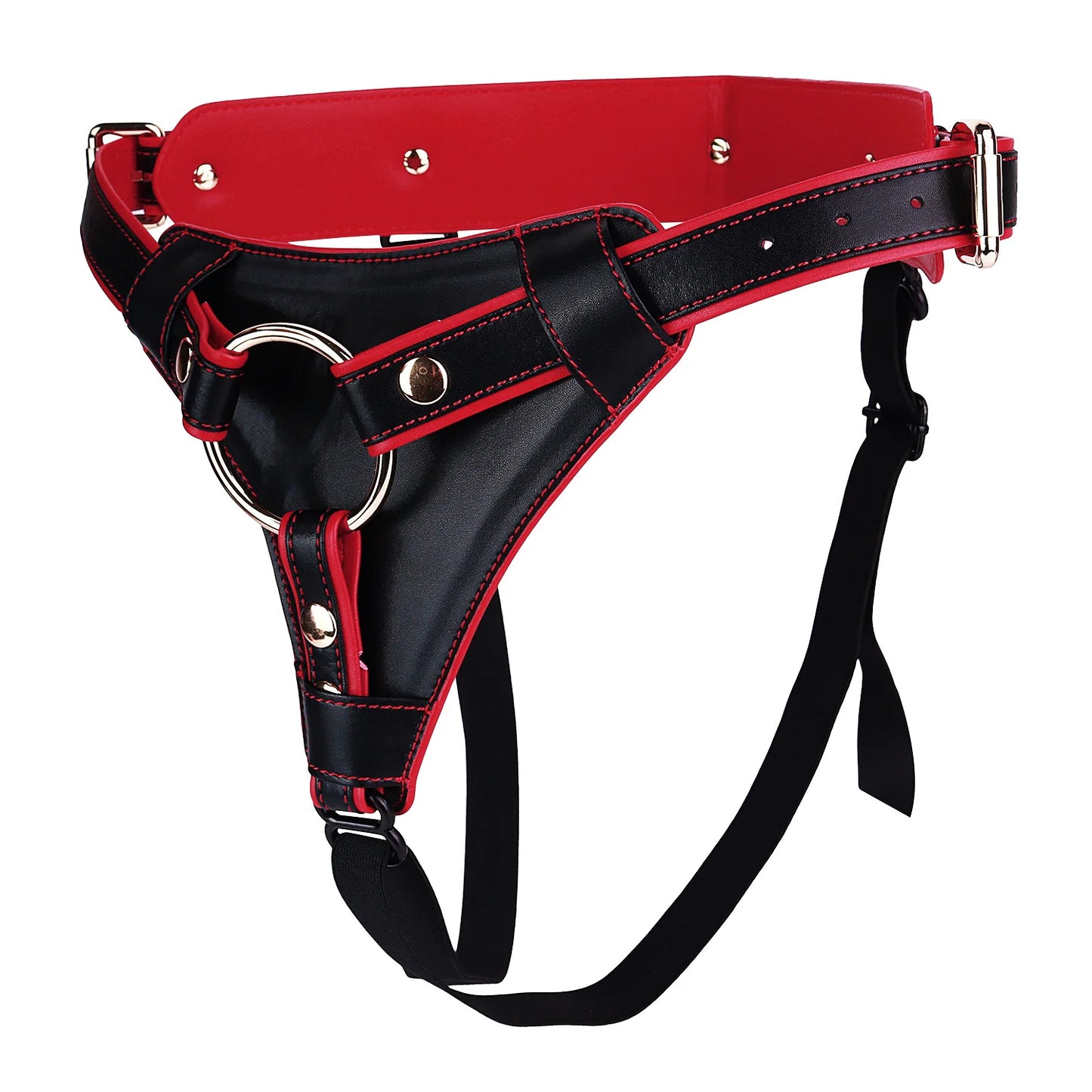 LEZEE Sexual Belt Leather Briefs Body Bondage Harness Strap On Belts For Wearable Dildo Penis Penetration Auxiliary Pants Strap