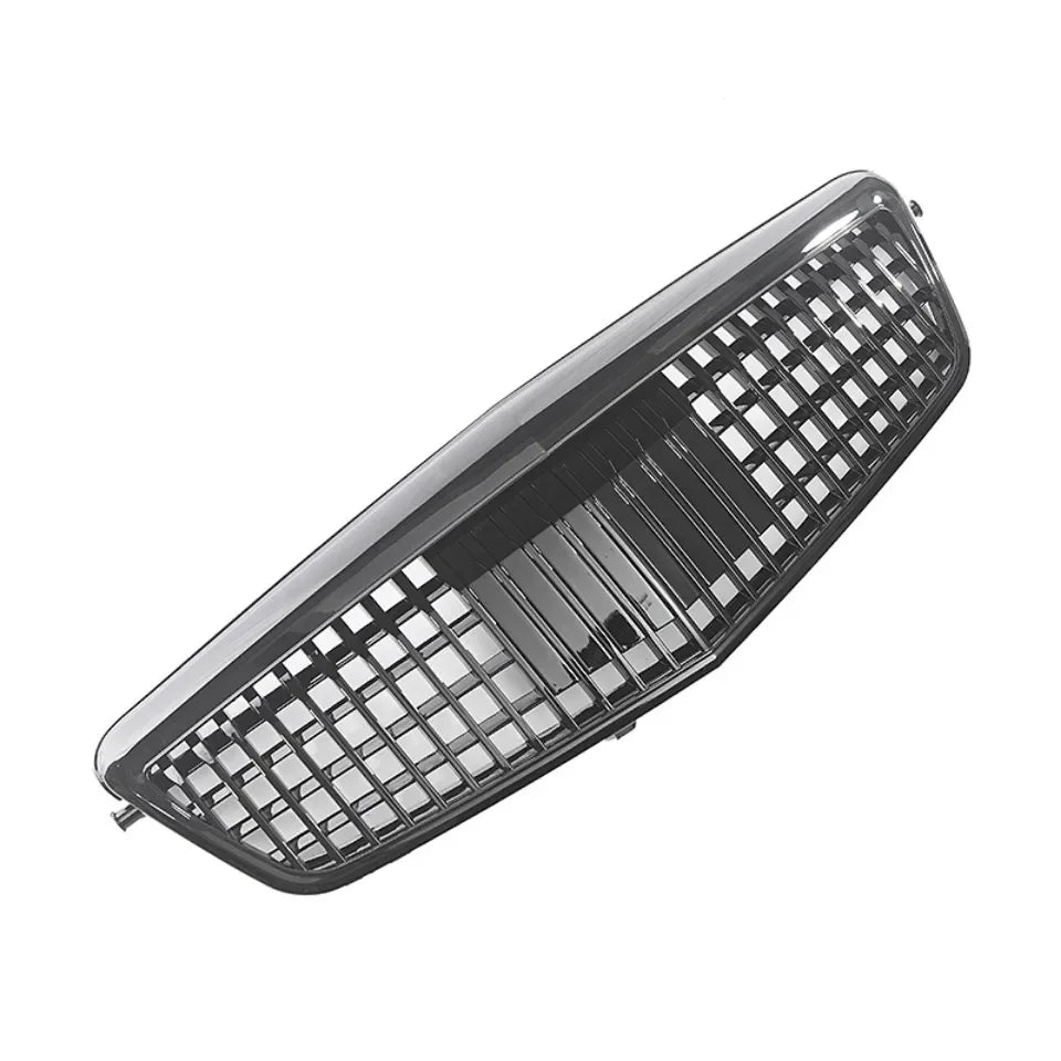 XVIP Chrome Black Diamonds Style Front Racing Grille For Mercedes Benz E-Class W212 E250 E300 E350 E500 2010-2013 Bumper Grilles