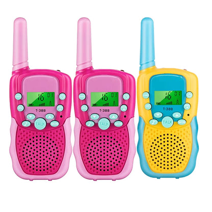 3KM Kids Walkie Talkies, Easter Basket Stuffers & Gifts for Kids, Toys for Boys and Girls Ages 3-12(Batteries Not Included)