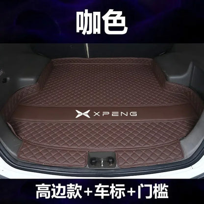 Car Trunk Mat for XPENG G6 XPENG G9 2023 2024 2025 Accessories Main Pad Retrofitting The Special Car Trunk Pad for Interior