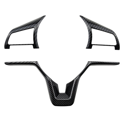 Car Steering Wheel Panel Cover Trim Sticker for Nissan Qashqai J11 Xtrail T32 Rogue Note Versa Kicks Juke Micra Leaf Sentra