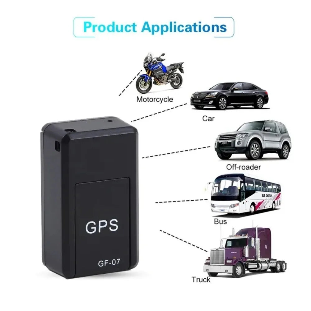Car GPS Tracker GF07 Magnetic Vehicle GPS Locator Anti-lost Anti-theft Alarm GPS Tracking Device Mini GPS Locator Position APP