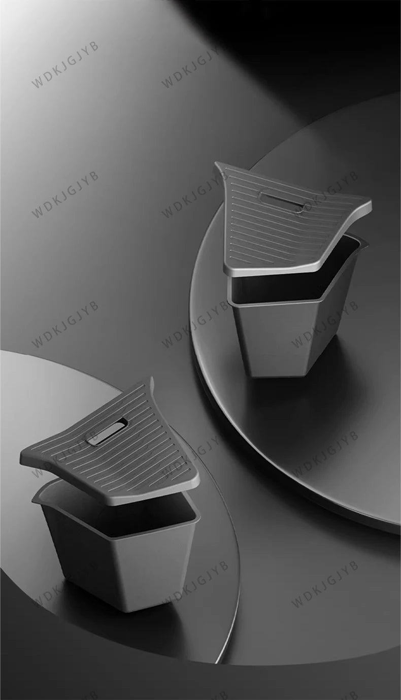 For Tesla New Model YL Launch 2026 Car Trunk Side Storage Box Cover Plate Organizer Car Trunk Side Storage Box Refit Accessories