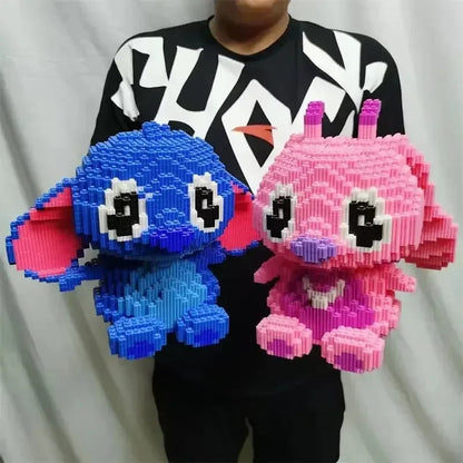 30CM Large Stitch Building Block Assembly Toy DIY Children's Toy and Birthday Gift Puzzle 3D Desktop Decoration