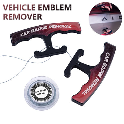 Car Emblem Removal Tool Kit Cleaning Vinyl Graphic Removal Tool Auto Badge Decal Sticker Remover for Vehicle Logo & Trim Removal