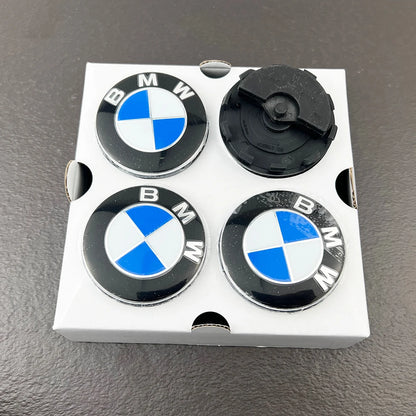 For BMW Floating 4Pcs 56MM 68MM Car Wheel Center Caps E46 E39 E53 E65 E66 G26 F30 F31 F34 G30 G70 G08 G05 G01 E60 F10 F30 G20 X3