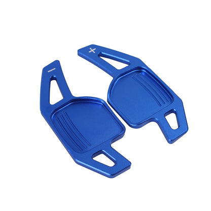 2Pcs Steering Wheel Paddles Extension Shifters For Audi A4 B8 A3 8P S3 A5 A6 S6 C6 Q5 A8 R8 TTS MK2 8J Avant DSG Car Styling