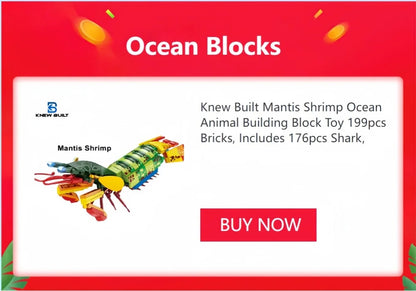 KNEW BUILT Colorful Parrot Micro Mini Building Blocks Assembly Toys 3D Model Bricks for Birds Funs Hands-on Ability Gift