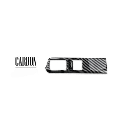 1PC Car Interior Accessory For Hyundai Santa Fe MX5 2024 2025 LHD RHD Headlight Adjustment Switch Panel Frame Protective Cover