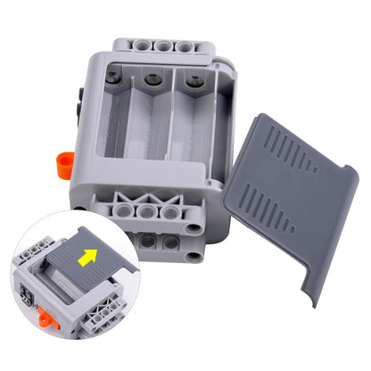 MOC Power Functions Set M Motor Battery Box IR Remote Receiver Technical Building Blocks Modified Parts For RC Car Robot Model