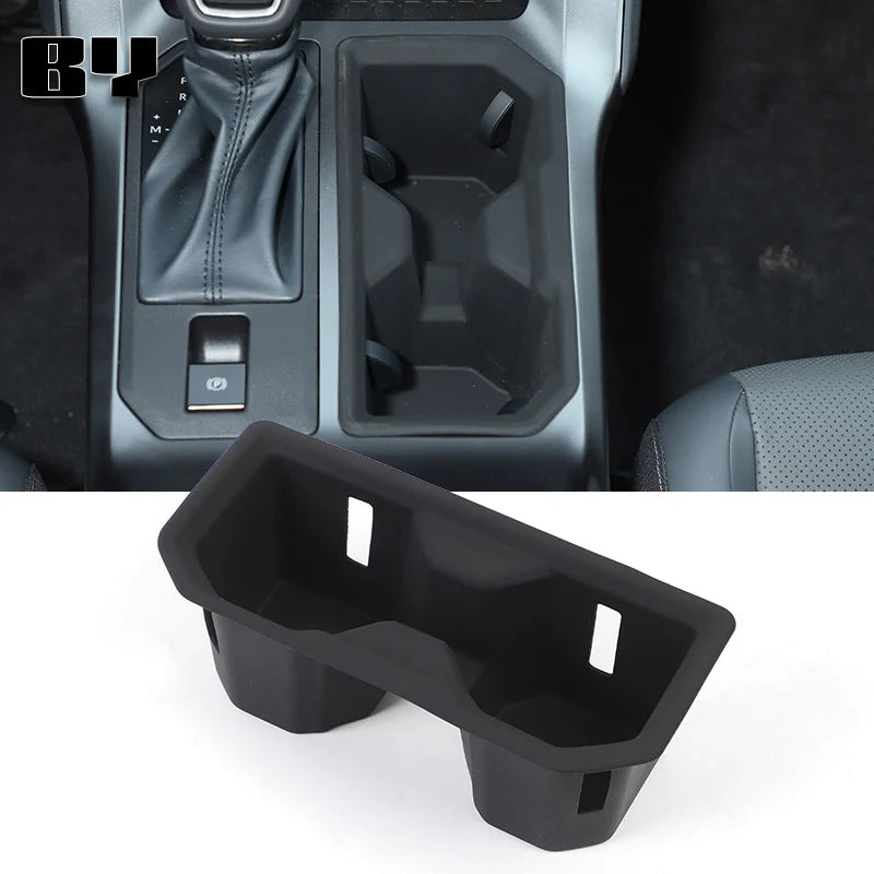 for Toyota RAV4 2026 Center Console Armrest Storage Box Anti-slip Organizer Tray Car Interior Accessories Black