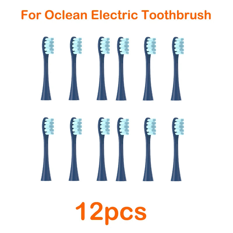 Replacement Brush Heads DuPont Soft Bristle Clean Nozzles for Oclean X/ X PRO/ Z1/ F1/ One/ Air 2 /SE Sonic Electric Toothbrush