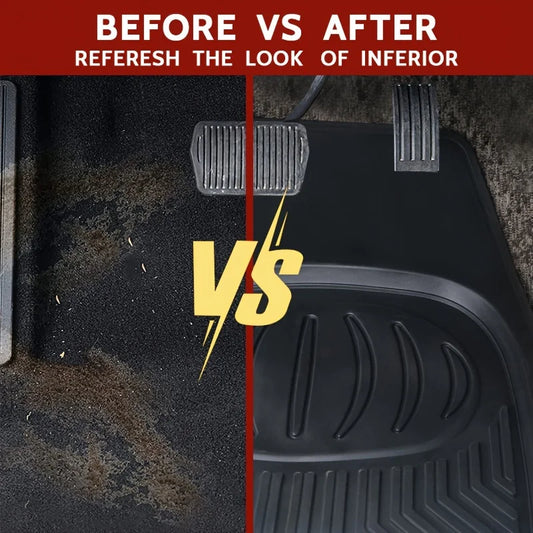 Heavy-Duty Car Rubber Floor Mats All-Season Waterproof Protection Non-Slip Universal Trim-to-Fit Design for Cars SUVs Trucks