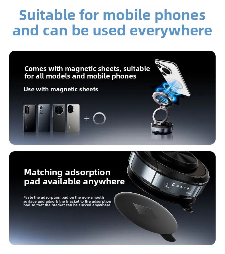 Magnetic Car Charger Phone Fast Car Charing Mount Station For Iphone 15 14 13 12 Pro Max Magnet Phone Holder