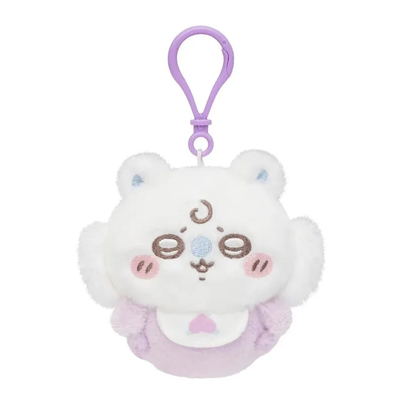 Jhiikawas Baby Series Plush Keychain Cute Usagi Hachiware Jiikawa 10cm Anime Pendant Kawaii Bag Charm for Fans