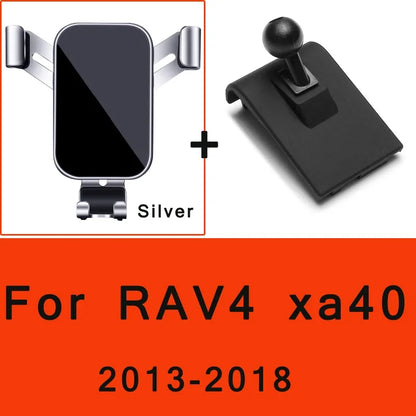 Adjustable Car Phone Mount Holder For Toyota CHR RAV4 XA40 XA50 2014 2015 2016 2017 2018 2019 2020 2021 Car Interior Accessories