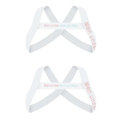 Men's Sexy Muscle Shoulder Straps Elastic Band Harness Chest Bodybuilding Straps Fashion Elastic Fun Decorative Shoulder Strap