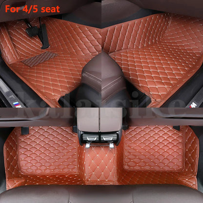 Custom Car Floor Mat for SsangYong All model Stavic Korando Kyron tivoli rexton Actyon Chairman auto accessories interior parts