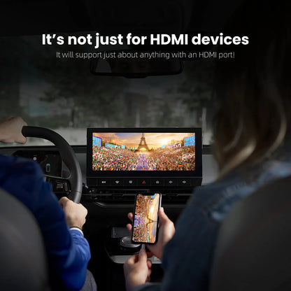 OTTOCAST Car TV Mate Wired to Wireless CarPlay Android Auto  Adapter HDMI Multimedia Video Converter for Fire TV Sticks Game Box