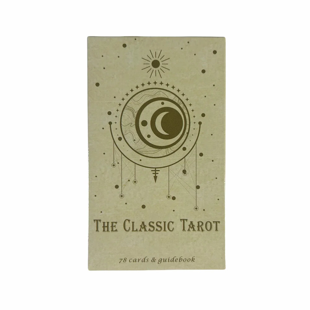 1/3/5 Pcs The Classic Tarot Cards Deck For Easy Beginners Fate Fortune Telling Party Tabletop Board Game Wholesale