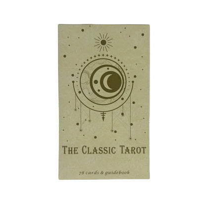 1/3/5 Pcs The Classic Tarot Cards Deck For Easy Beginners Fate Fortune Telling Party Tabletop Board Game Wholesale
