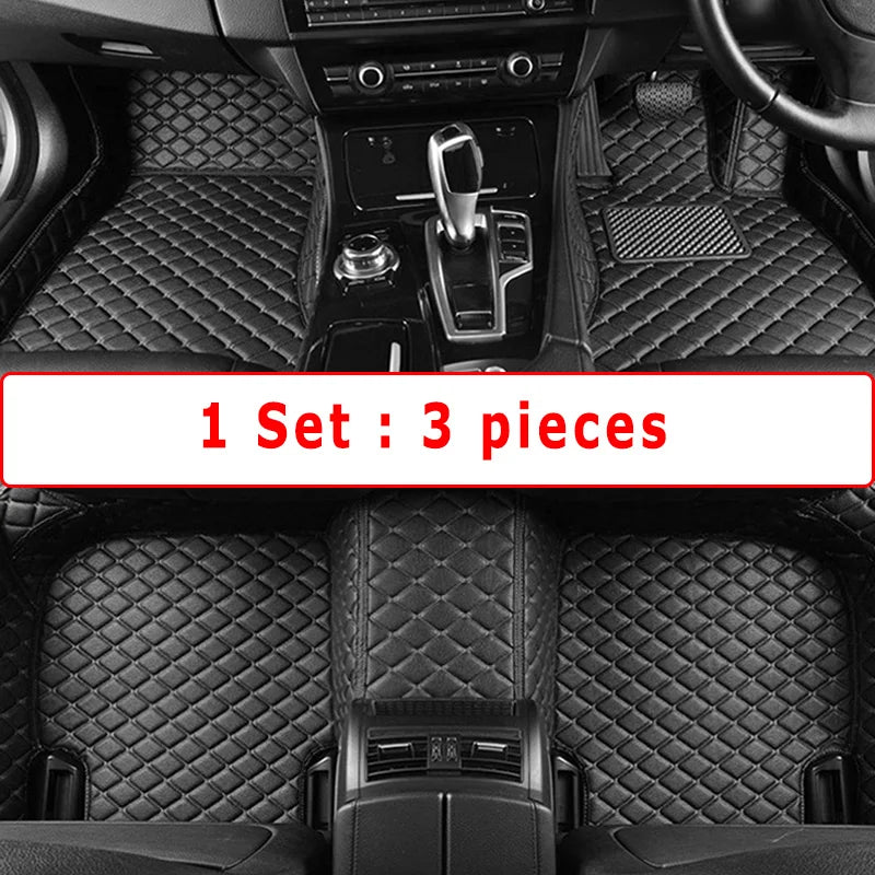 RHD Car Floor Mats For Toyota Highlander XU50 Kluger 2014 2013 2012 2011 2010 2009 (5 Seater) Auto Carpet Accessories Interior