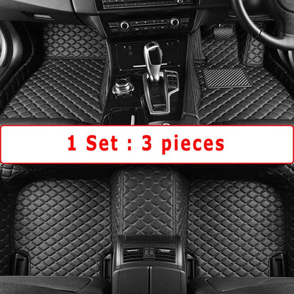RHD Car Floor Mats For Toyota Highlander XU50 Kluger 2014 2013 2012 2011 2010 2009 (5 Seater) Auto Carpet Accessories Interior