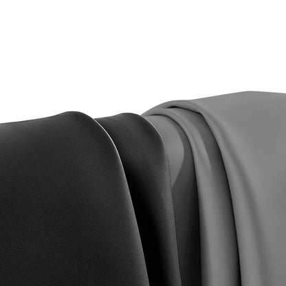 Front single-seat car seat cover, with headrest and lumbar support, universal style, suitable for most models