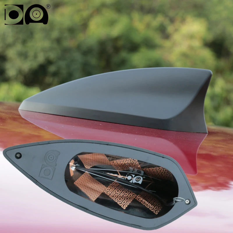 5D Shark Fin Antenna Auto Car Radio Aerials FM AM Stronger Signal Piano Paint For Mitsubishi Colt CZC Plus Outlander I II III