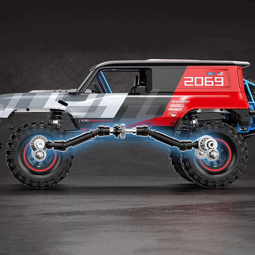 HYPER GO H18P RC Car MJX 1/18 Brushless Remote Contorl Vehicle 4WD Electric Off-road Climbing Crawler Model Truck Toys