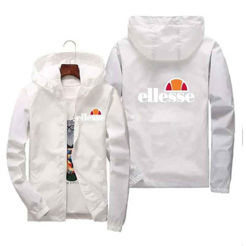 2026 spring and autumn new windbreaker mountaineering raincoat printed letters men's jacket coat