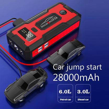 Car Jump Starter Starting Device Battery Power Bank 12V Jumpstarter Auto Buster Emergency Booster Car Charger Jump Start