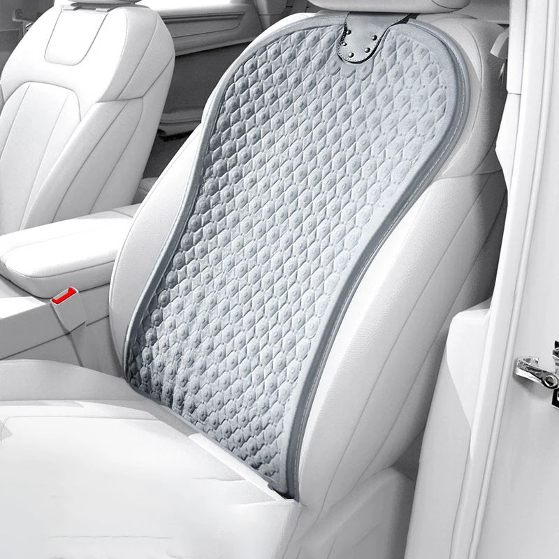 Car Gel Seat Cushion Silicone Mat Cool Gel Cooling Pad Universal Four Season Breathable Ventilate Vehicle Protector Mat Pad