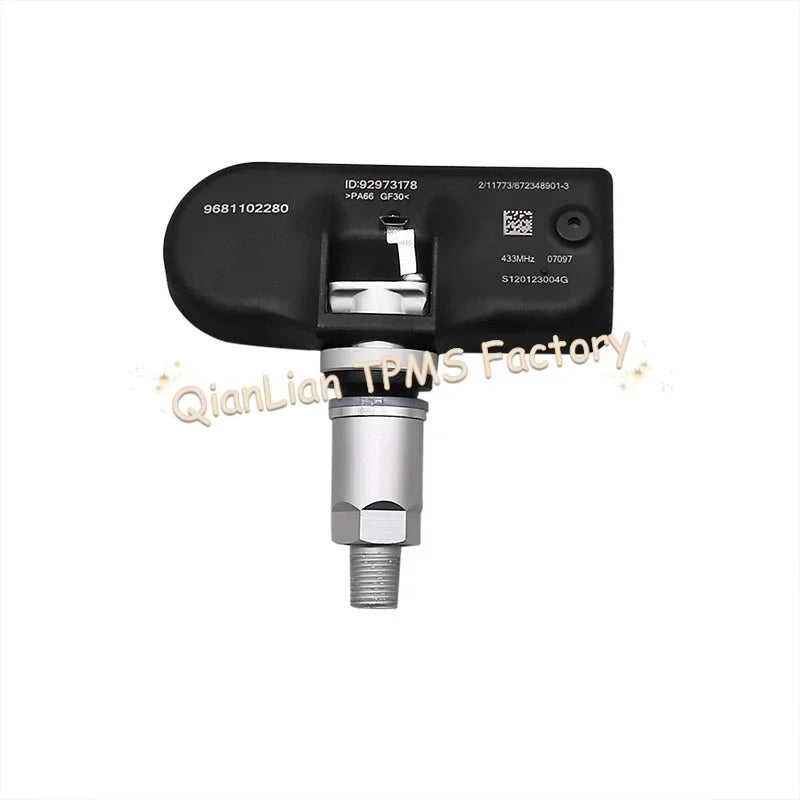 1/4pcs 433MHz 9681102280 TPMS Tire Pressure Monitor System High Precision Tyre Sensor For Peugeot 207 1007 307 407 508 607 807