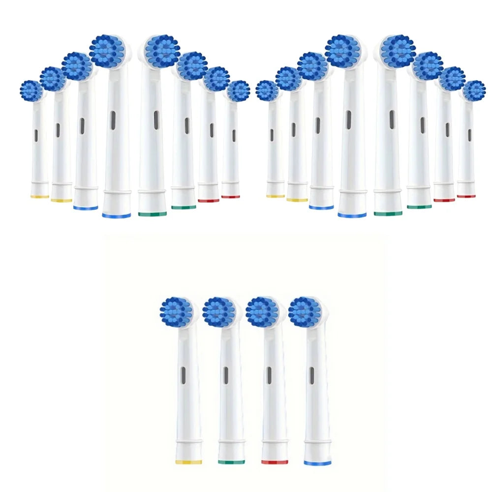 8/20/4PCS Set/Lot Electric Toothbrush Head For Oral B Sensitive Replacement Brush Heads Oral-B PRO 600 650 670 2000 2500 Models