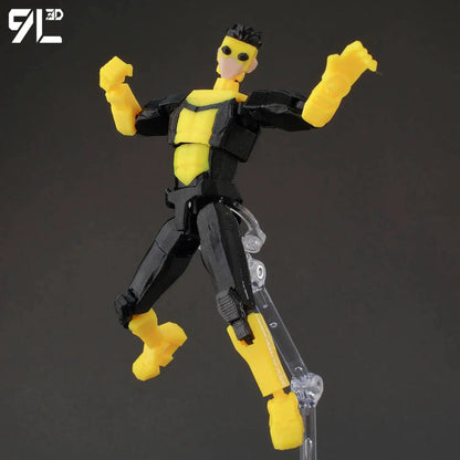 9L3D Printed Superheroes Invincible 2.0 Anime Multi-Jointed Shapeshift Toys Action Figures Mannequin Model Ornaments Gifts