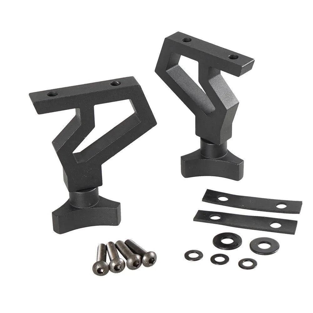 11586.04 Jack Mounting Bracket Fits 2007-2018 Jeep Wrangler JK Adjustable Car Jack Tube Mount Bracket Black
