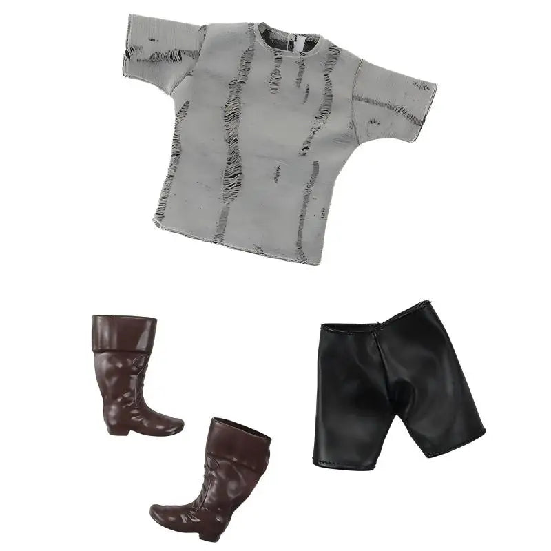 13 Inch Dolls Cool Man With Muscle Male Athlete Fashion Doll Clothes Pant Boots For Ken Fast Shipping Things Gifts Adult' Toys