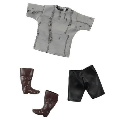 13 Inch Dolls Cool Man With Muscle Male Athlete Fashion Doll Clothes Pant Boots For Ken Fast Shipping Things Gifts Adult' Toys