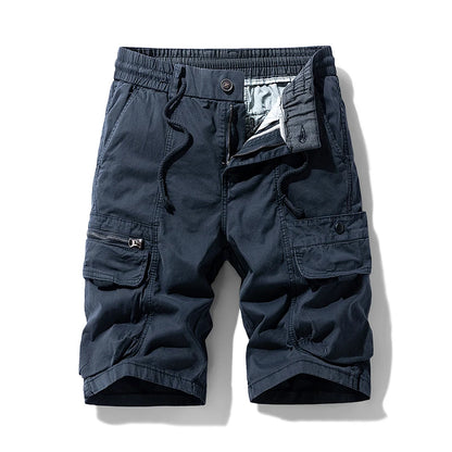 New Summer Men Cargo Cotton Shorts Mens Beach Multi Pocket Shorts Man Spring Fashion Casual Joggers Shorts Male Dropshipping