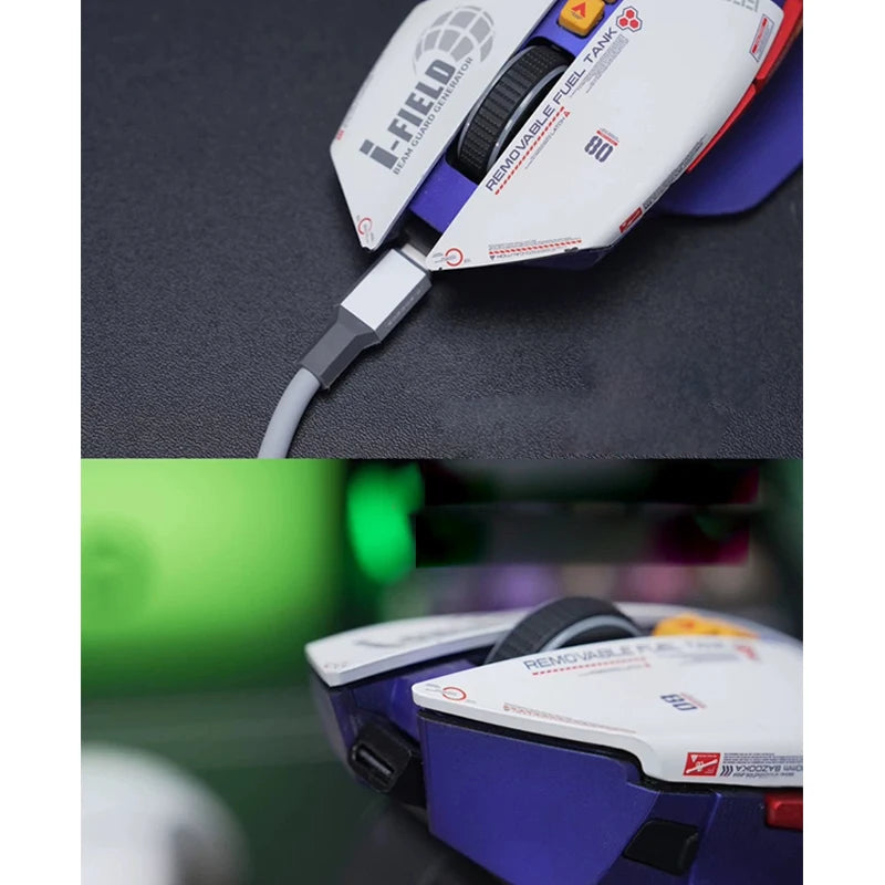 For Viper ULTIMATE/BASILISK ULTIMATE/DEATHADDER V2 PRO/NAGA V2 PRO mouse adapter Android micro to type c head replacement parts