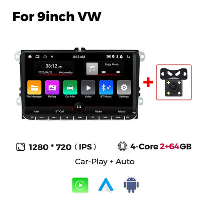 MEKEDE Android Autoradio For Volkswagen Passat b6 b7 golf 5 6 Polo Jetta Skoda Car Radio Multimedia PlayerGPS WiFi RDS Carplay