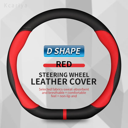 Car steering wheel cover For Mercedes A B C E R V CLASS CLA GLC GLK ML SLK VITO W123 W124 W203 W204 W176 W177 W212 W213 W221 245