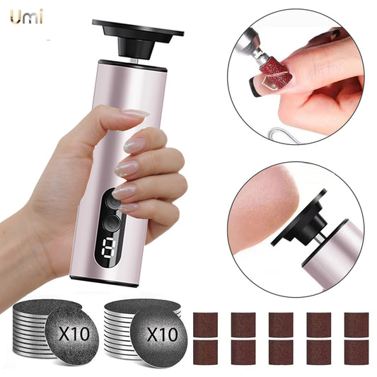 Electric Foot Callus Remover Foot File Rechargeable Pedicure Tool Electronic Foot Sander Exfoliator Foot Dead Skin Remover