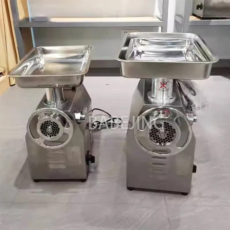 BABEJING Commercial Industrial Meat Grinder, Electric Multifunctional Meat Grinder, Stainless Steel Food Chopper