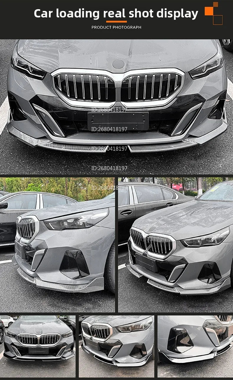 For BMW 5 Series Bmw I5 G60 G61 2024+ Mp Front Lip Front Shovel Spoiler Modification Accessories